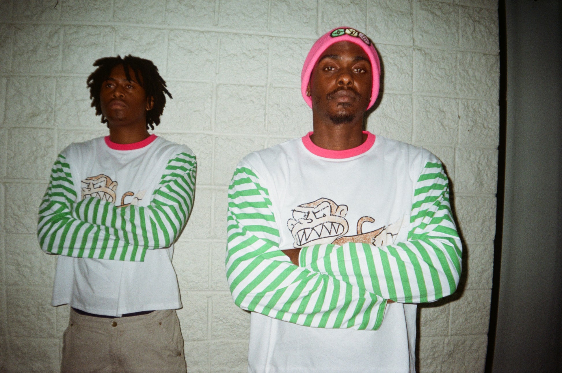 Striped Monkey S/S Longsleeve Tee