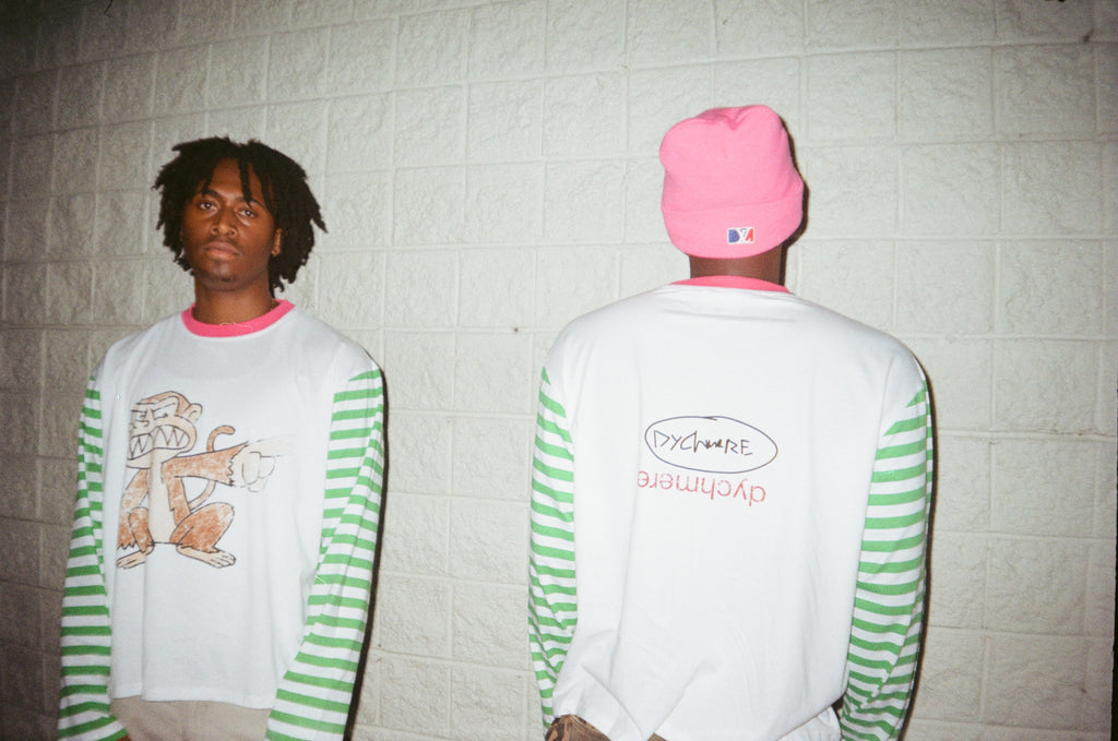 Striped Monkey S/S Longsleeve Tee